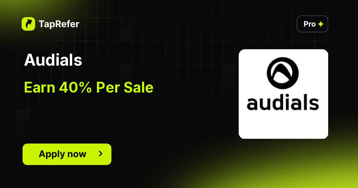 Audials Affiliate Program - 40% Per Sale - TapRefer